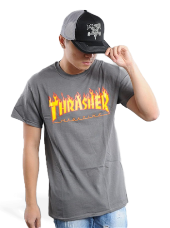 Thrasher Flame Logo Tee 110102