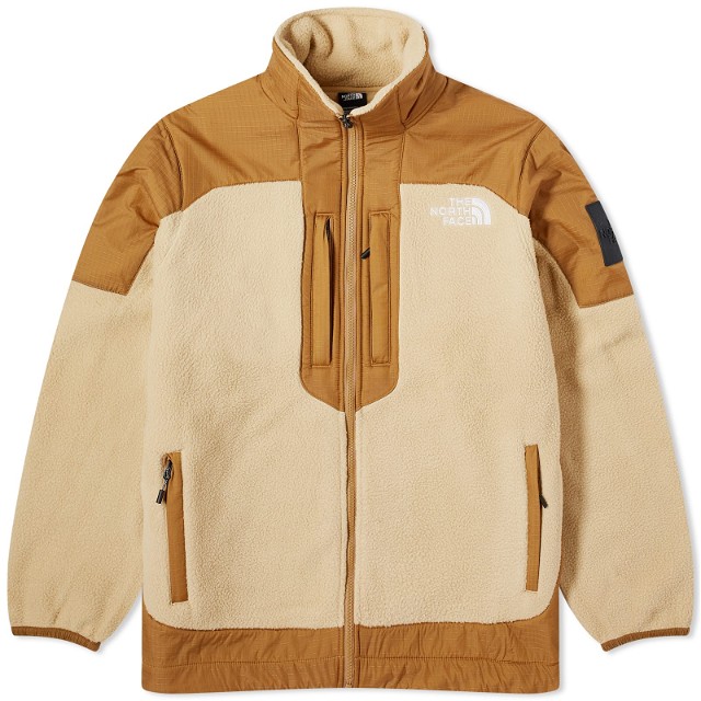 NSE Fleeski Y2K Jacket "Khaki Stone/Utility Brown"