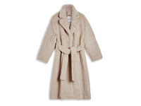 Eden Shearling Wrap Coat