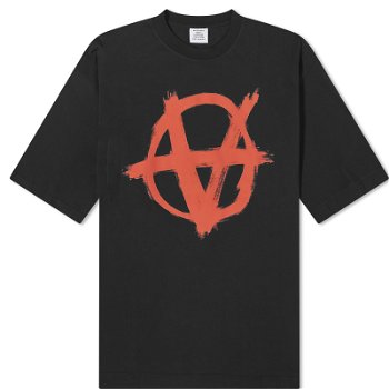 VETEMENTS Double Anarchy T-Shirt UE64TR990BR