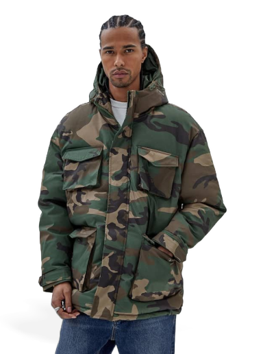 Originals All Over Camouflage Puffer