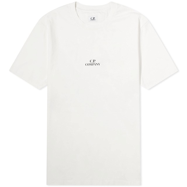 30/1 Jersey Graphic T-Shirt Gauze White