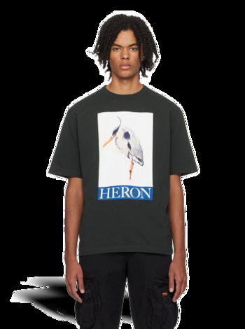 HERON PRESTON Bird Painted T-Shirt HMAA032F23JER0041046