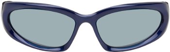 Balenciaga Swift Oval Sunglasses BB0157S-009