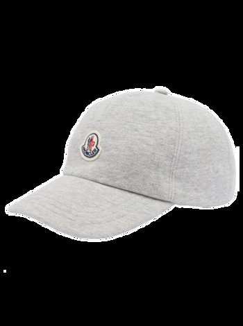 Moncler Logo Baseball Cap White 3B000-80448-10-984