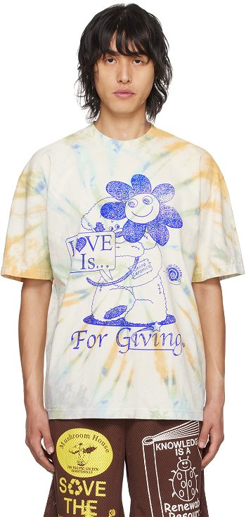 Online Ceramics Love Is For Giving T-Shirt Tie-Dye Love Is For Giving Tee