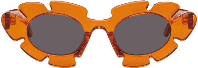 Orange Flower Sunglasses