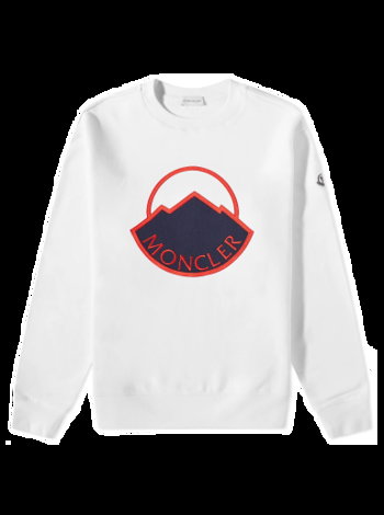 Moncler Large Logo Crew Sweatshirt 8G000-46-899YE-002