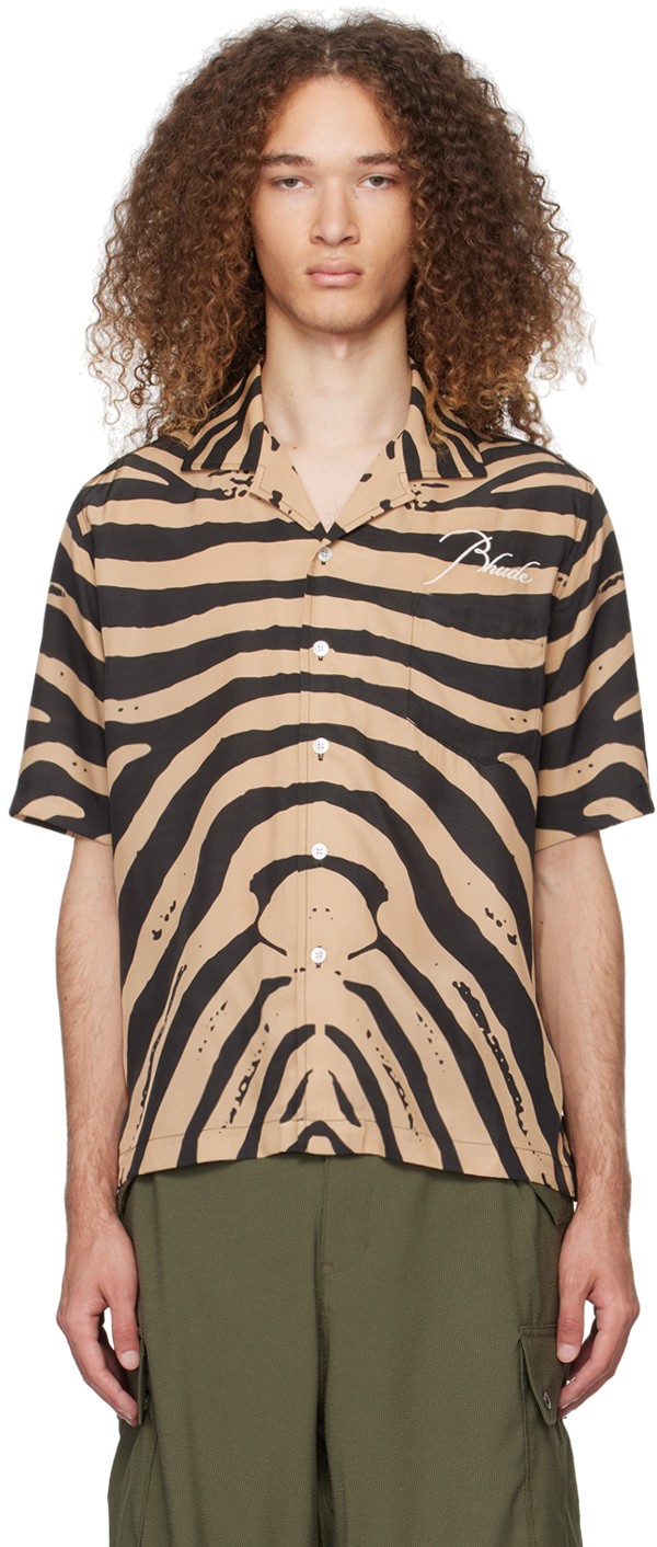 Zebra Shirt "Black & Tan"