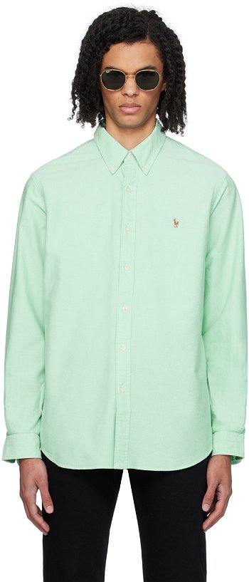 Polo by Ralph Lauren Green 'The Iconic' Shirt 710791374025