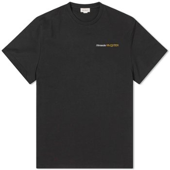Alexander McQueen Embroidered Logo T-Shirt 776281-QXAAB-0552