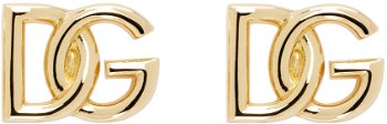 Dolce & Gabbana Gold 'DG' Cuff Links WFO1M1W1111