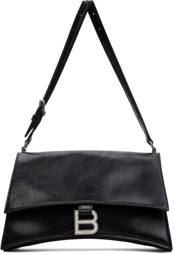 Balenciaga Black Crush Small Sling Bag 765734 2AAR2