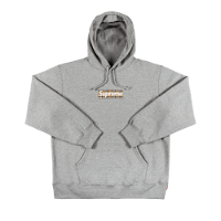 Burberry x Box Logo Hooded Sweatshirt 'Heather Grey'