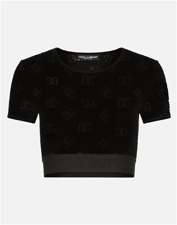 Dolce & Gabbana T-shirt M/corta Giro F8S63TFJ7DLN0000