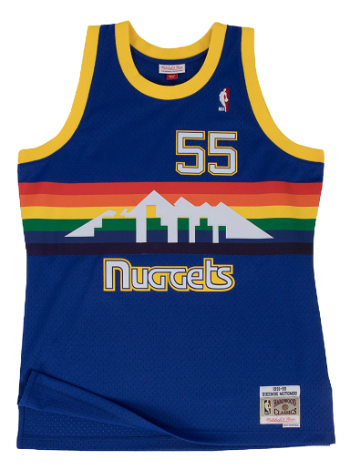 Mitchell & Ness NBA Swingman Jersey Denver Nuggets Dikembe Mutombo SMJYGS18159-DNUROYA91DMO