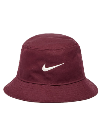 Nike Apex Swoosh Bucket Hat Night Maroon/ Guava Ice FB5382-681