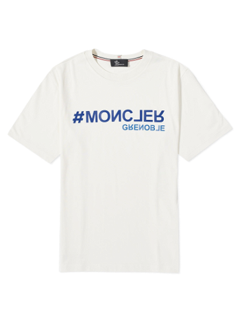 Moncler Grenoble Short Sleeve T-Shirt White 8C000-05-83927-034