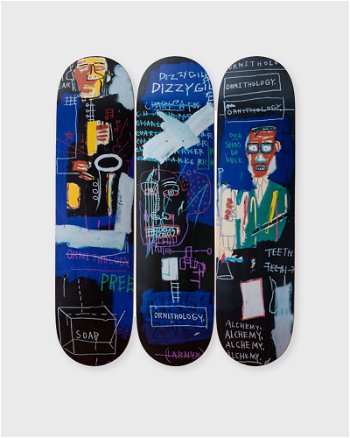 The Skateroom Jean-Michel Basquiat Horn Players Deck 3-Pack 5407006110286