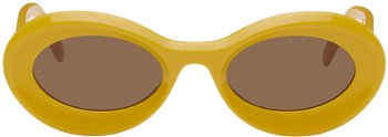 Loewe Yellow Loop Sunglasses LW40110U@5039E