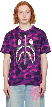 Color Camo Shark T-Shirt