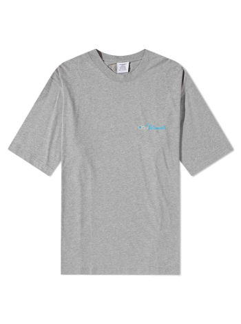 VETEMENTS Only T-Shirt Grey Melange UE54TR210G