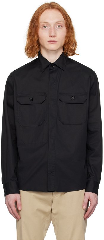 ZEGNA Pocket Long Sleeve Shirt UDV16A7-SOT8