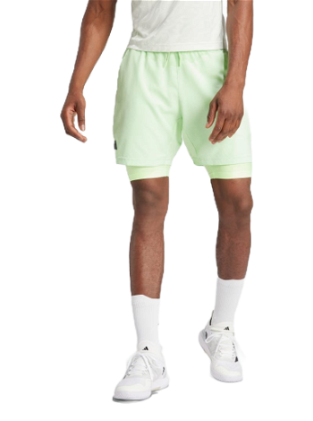 adidas Performance Tennis HEAT.RDY Shorts and Inner Shorts Set IL7380