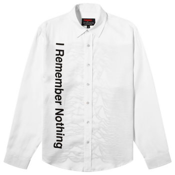 Pleasures Nothing Button Down P24JD005-WHT