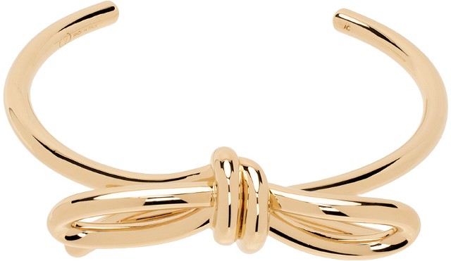 Garavani Bow Scoobies Bracelet "Gold"