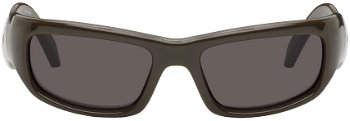 Balenciaga Hamptons Rectangle Sunglasses BB0320S-004