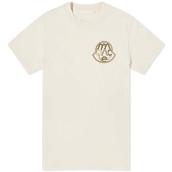 Moncler Text Logo T-Shirt 8C000-46-89AJS-060