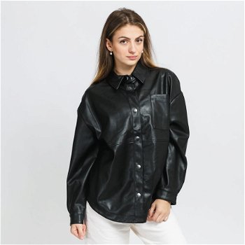 Urban Classics Faux Leather Overshirt TB4514