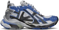 Runner Sneakers "Blue & Gray"