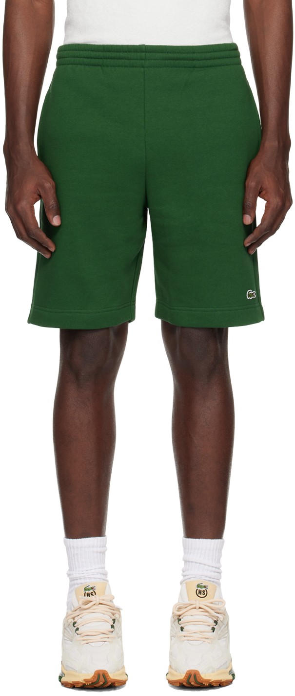 Green Jogger Shorts