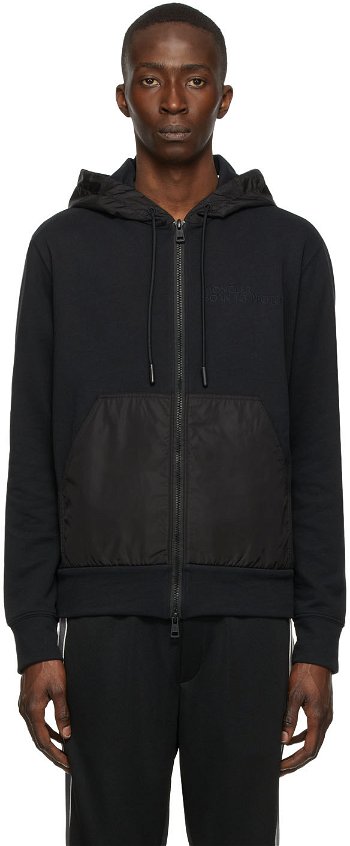 Moncler Recycled Jersey Zip-Up Hoodie H10918G00042899M4