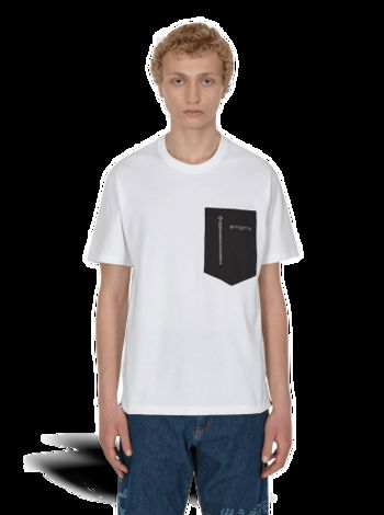Mastermind WORLD Pocket T-Shirt MW22S08-TS054-017 WHITE BLACK