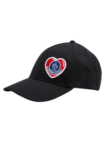 Moncler Heart Logo Baseball Cap 3B000-0U162-23-999