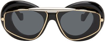 Loewe Wing Double Frame Sunglasses LW40120I@5901A