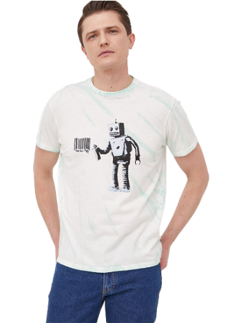 GUESS Banksy x GEUSS Cotton T-shirt M3GI67.K9RM4