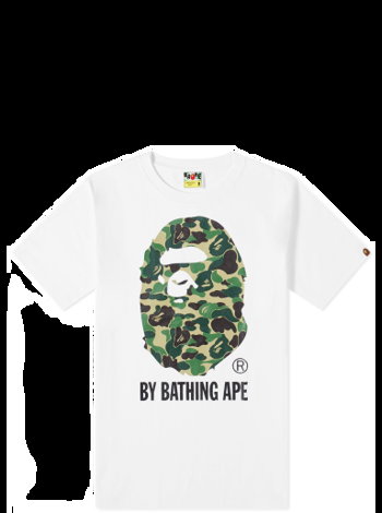 BAPE ABC Camo By Bathing Ape T-Shirt White/Green 001TEJ301006M-WHTGRN