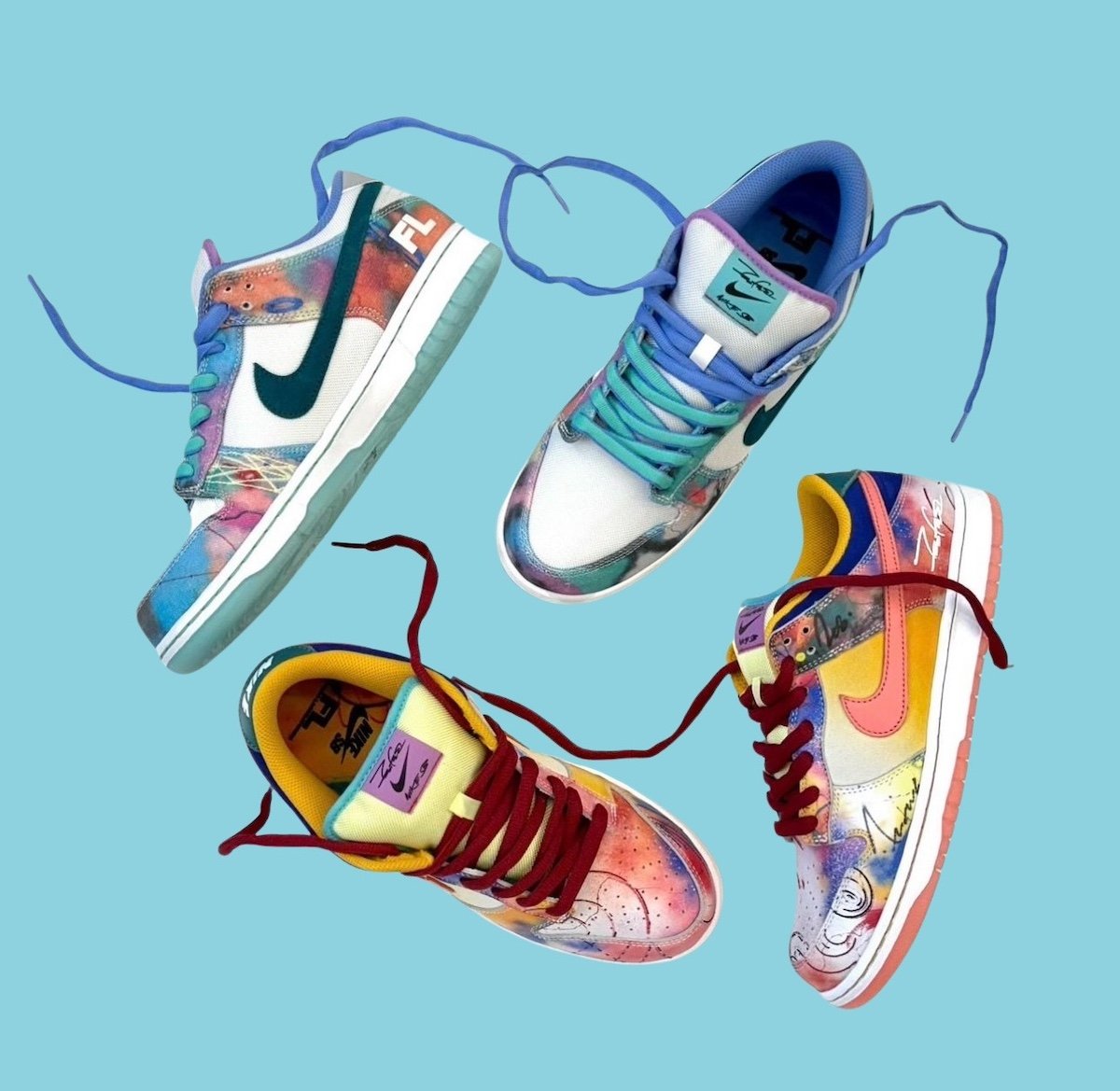 La nuova collaborazione Futura x Nike SB Dunk Low uscirà a maggio